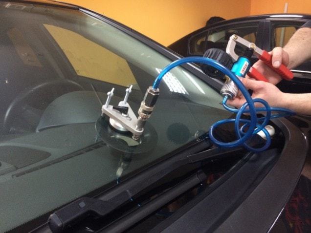 фото ремонт трещин стекла в самаре